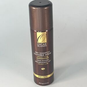 Oscar Blandi Pronto Clear Dry Shampoo Invisible Spray Travel 1.4 oz 39.6g New